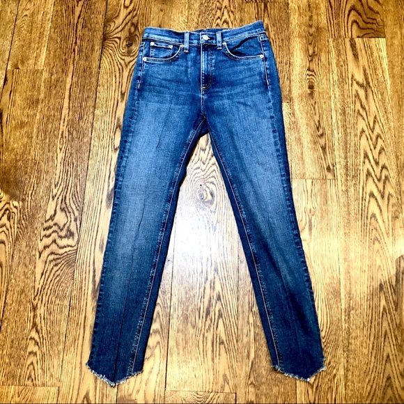 ❤️Host Pick❤️ Rag & Bone High Rise Ankle Skinny Jeans - Picture 2 of 14